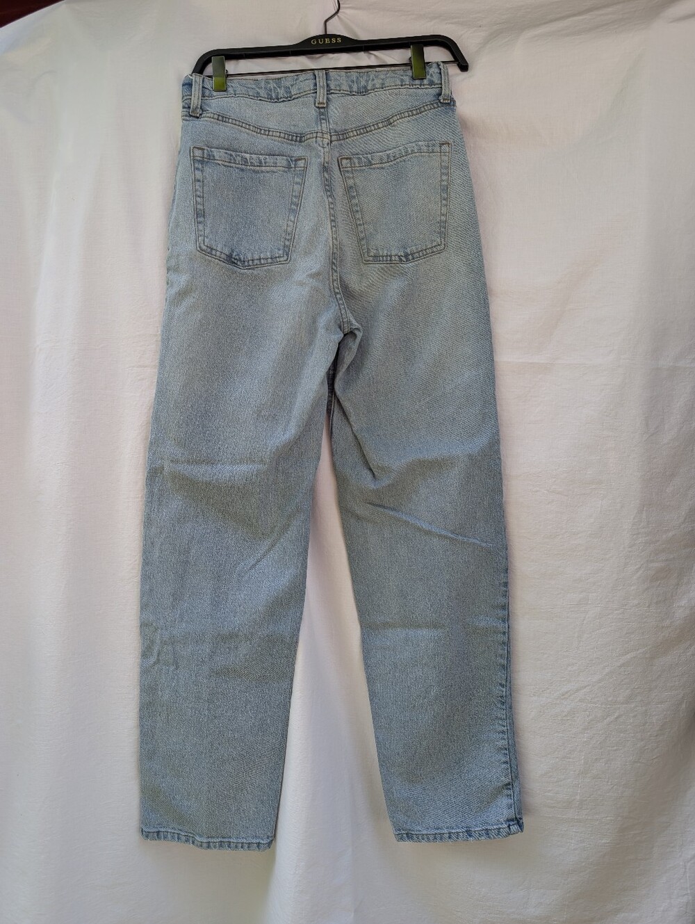 Wild Fable Medium Wash High Rise Straight Leg Denim Jeans Sz 6 - Picture 4 of 9